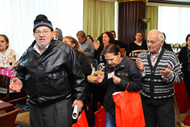 Hilton Beirut Metropolitan Palace's Christmas lunch for the elderly people